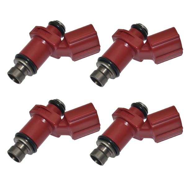 喷油嘴 4 Pcs Fuel Injectors for Yamaha 80 BEL 75-90HP 4 Stroke 6D8-13761-00-00P4-3