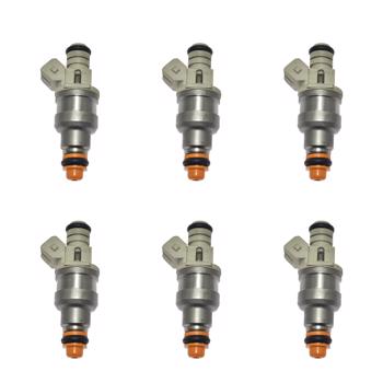 喷油嘴 6pcs Fuel Injectors Compatible for Ford 2.3 2.9 3.0 3.8 4.9 5.0 0280150710 F47E-A3E