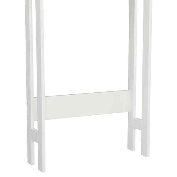 白色 密度板喷漆 三胺贴面刨花板 双门 带叉造型 浴室立柜 马桶柜 N201-22