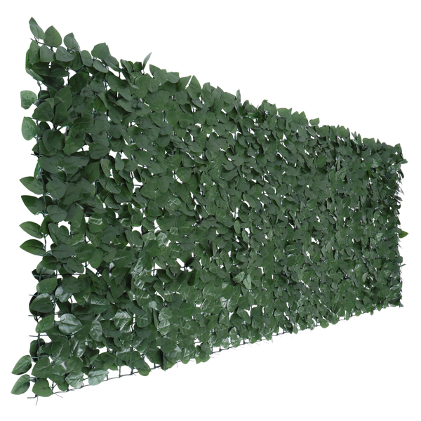 100*300cm 绿色 塑料 952片桃叶网格加密 长方形 庭院栅栏网 庭院 欧洲-3