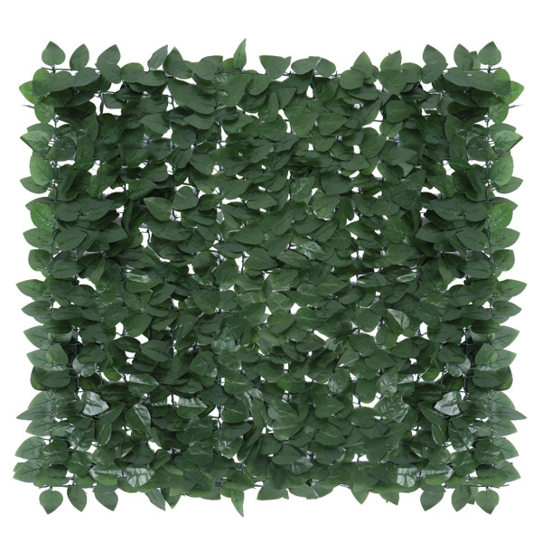100*300cm 绿色 塑料 952片桃叶网格加密 长方形 庭院栅栏网 庭院 欧洲-1