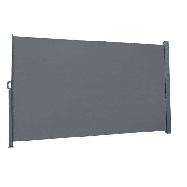 300*180cm 深灰色 侧拉篷 铝铁框架 涤纶布 长方形 N002-1
