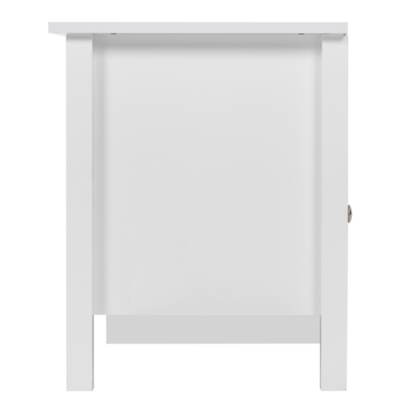 白色 密度板喷漆 3抽 电视柜 简约 N001-9
