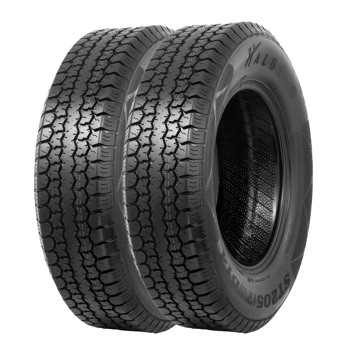（禁售Amazon Walmart平台）Set Of 2 ST205/75D14 Trailer Tires 6Ply 轮胎