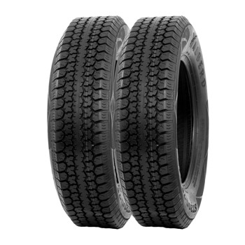 （禁售Amazon Walmart平台）Set Of 2 ST205/75D15 Trailer Tires 6Ply 轮胎