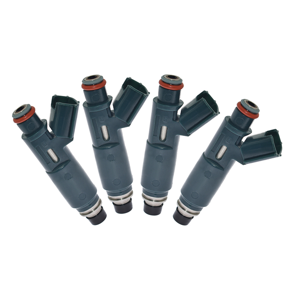 喷油嘴4Pcs Fuel Injectors ANGLEWIDE Fuel Injectors Set fit for 1998-1999 for Chevy for Prizm,1998-1999 for Toyota for Corolla, 4 Holes 842-12233 23250-22010-2