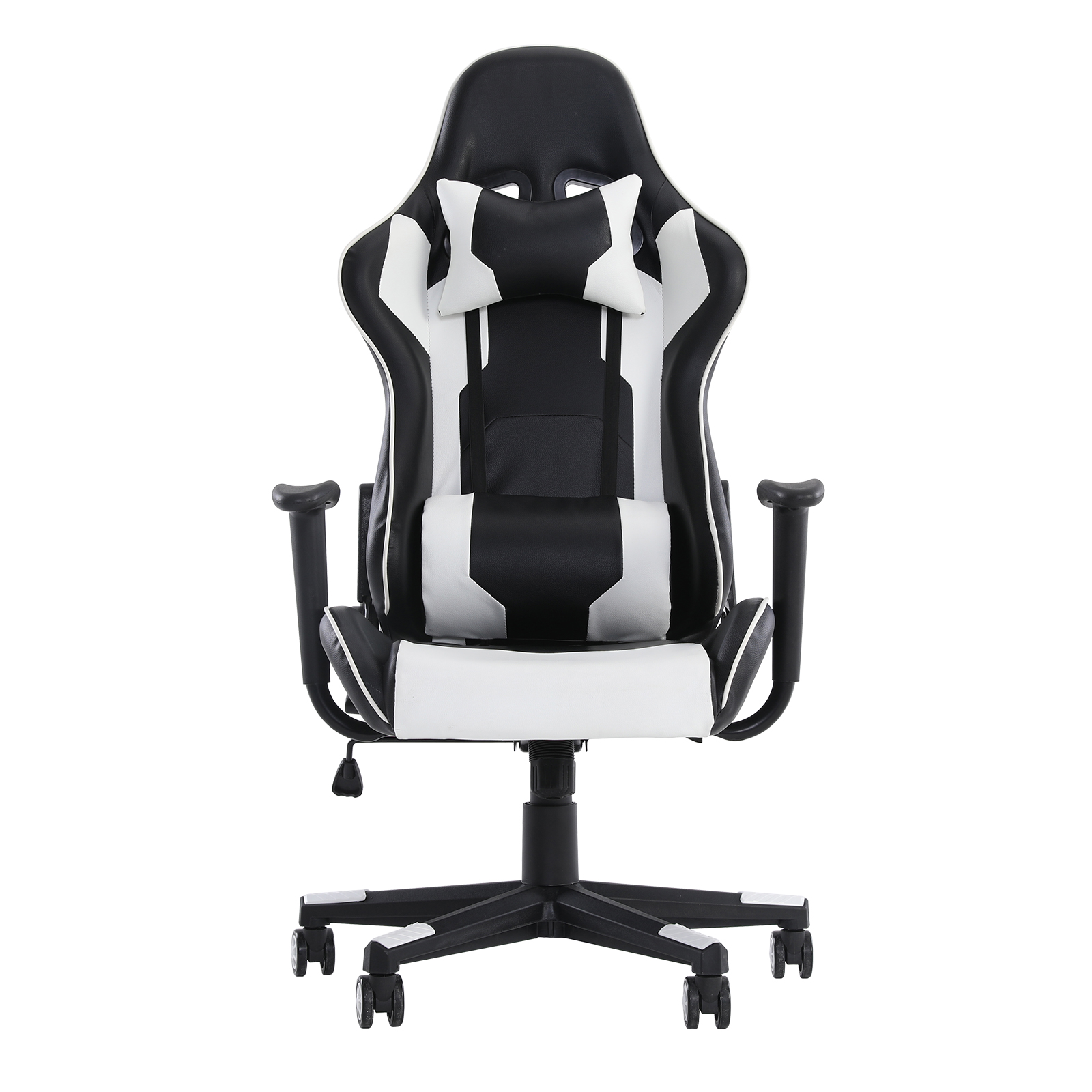 GIVENUSMYF gaming chair, computer chair with lumbar support, height adjustable gaming chair with headrest and 360° swivel office chair, suitable for office or gaming