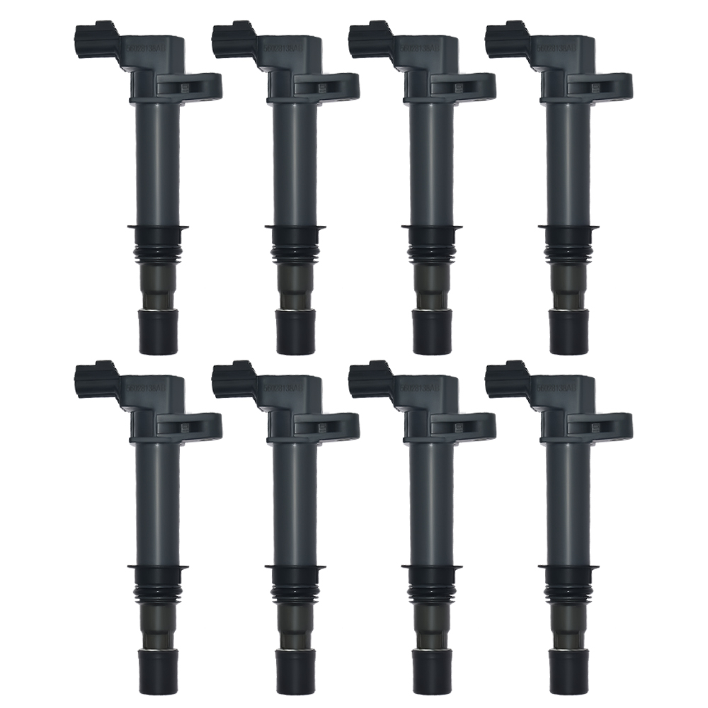 8Pcs IGNITION COIL COMPATIBLE WITH MITSUBISHI RAIDER V6 3.7 V8 4.7 2006-08 56028138AB 56028138AD 56028138 56028138AD 56028138AE IC243SB