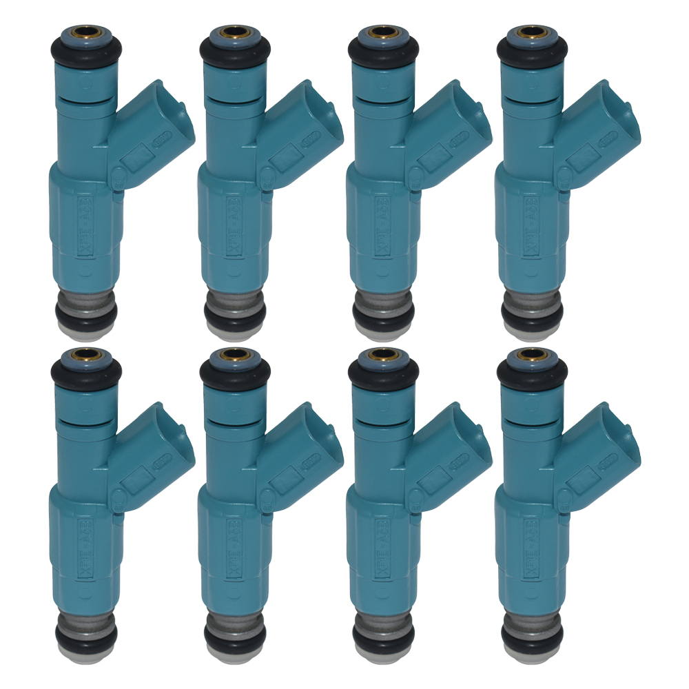 8Pcs Fuel Injector For Chevrolet Ford Pontiac LS1 LT1 5.0 5.7 250cc 0280155715