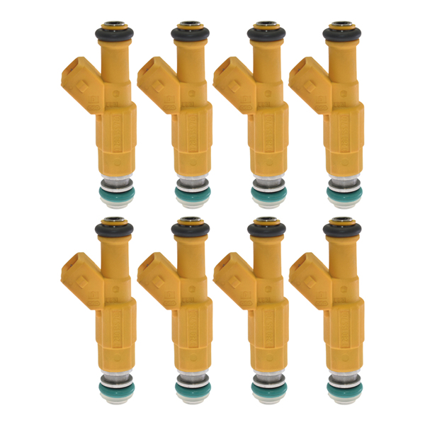 喷油嘴8Pcs Fuel Injectors Fits For Jeep Cherokee 4.0L EV1 4-hole 0280155710 0280155700-1