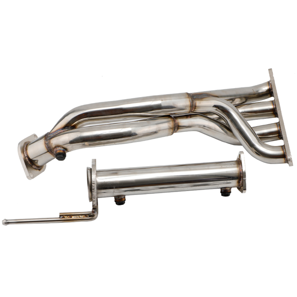 排气歧管  2x Exhaust Header Stainless Steel Manifold For Honda Civic Si 2006-2011 2.0L-5