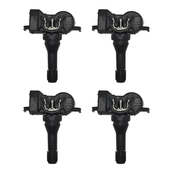 胎压传感器4Pcs TPMS TIRE PRESSURE SENSOR for Dodge Dart Jeep Compass 433Mhz 68252493AB-3