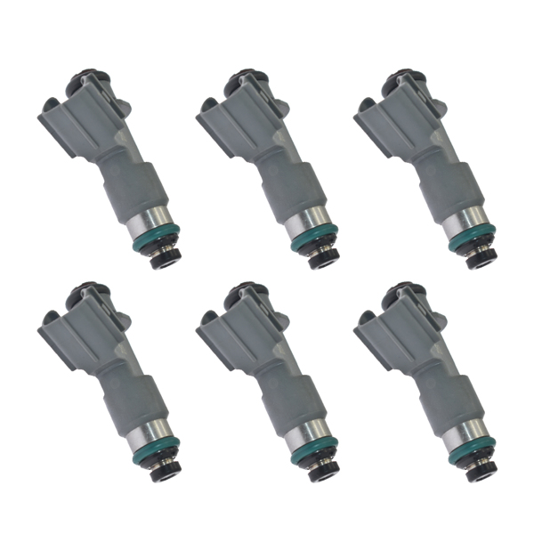喷油嘴6Pcs Fuel Injectors 12 Holes Nozzles for 08-12 Accord, 2012 Crosstour EX-L, EX, 10-11 Accord Crosstour EX-L, EX 3.5L, Acura RDX, TL, ZDX, MDX, TSX, RL 3.5L 3.7L FJ982 16450-R70-A01