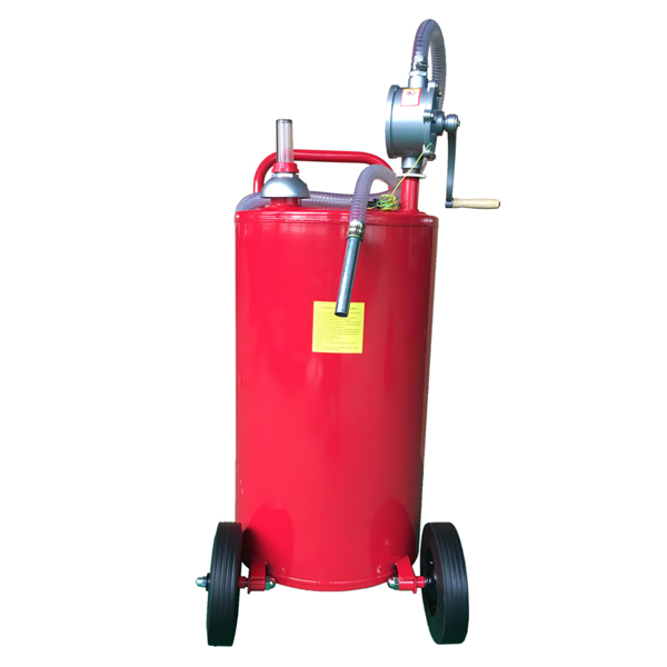 35加仑 手摇加油泵/燃油转换器 红色 JGC35-R-12