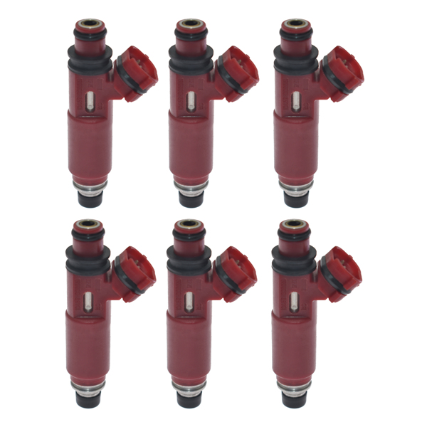 喷油嘴6Pcs Fuel injector for Mitsubish Montero 3.5L 2001-2002 195500-3970 MD357267-1