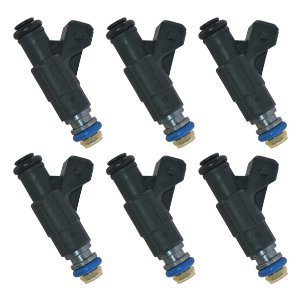 喷油嘴6Pcs Fuel Injectors For 1998 Ford Explorer Mercury Mountaineer 4.0L 0280155734-2