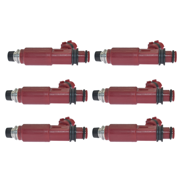 喷油嘴6Pcs Fuel injector for Mitsubish Montero 3.5L 2001-2002 195500-3970 MD357267-3