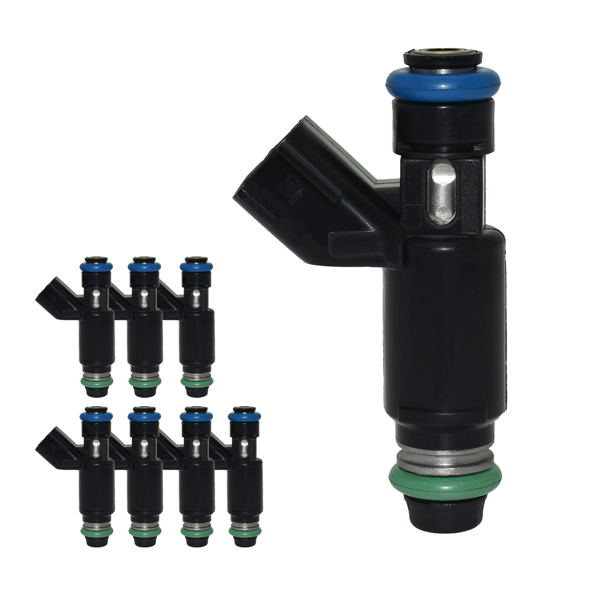 喷油嘴8Pcs Fuel Injectors for Chevrolet Silverado 1500 5.3L 2002 2003 2004 2005 2006 2007 12580426-3