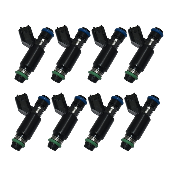 喷油嘴8Pcs Fuel Injectors for Chevrolet Silverado 1500 5.3L 2002 2003 2004 2005 2006 2007 12580426-2