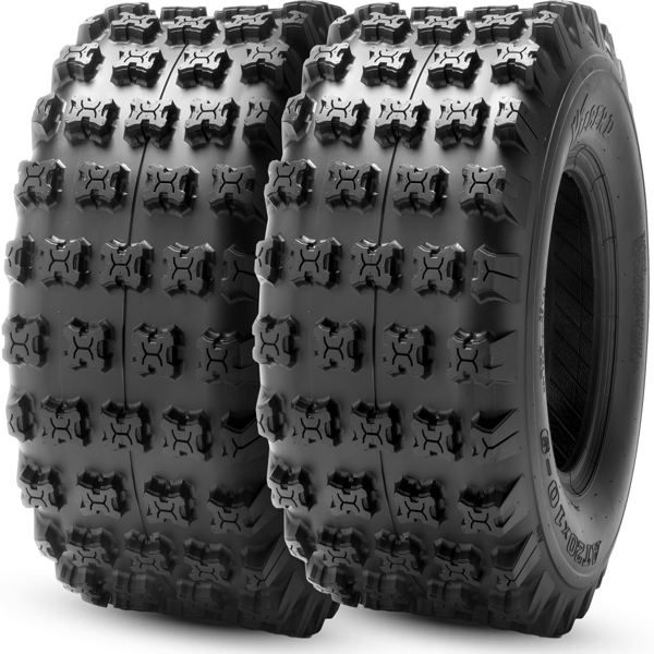 （禁售Amazon Walmart平台）Set Of 2 20x10-9 ATV Tires 4Ply 轮胎-1