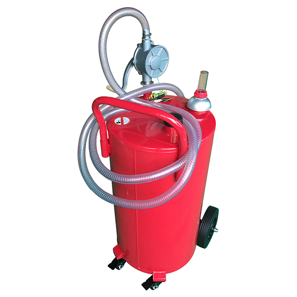 35加仑 手摇加油泵/燃油转换器 红色 JGC35-R-44