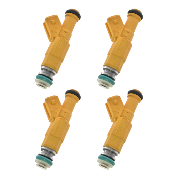 喷油嘴4Pcs Fuel Injectors Fits For Jeep Cherokee 4.0L EV1 4-hole 0280155710 0280155700-3