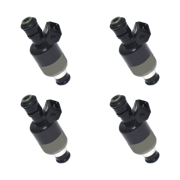 喷油嘴4Pcs Fuel Injector Daewoo Lanos 1.5L 1.6L 1999 2000 2001 2002 17103677-10