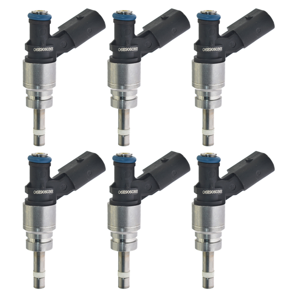 喷油嘴6Cps Fuel injectors For Audi A6 S6 Avant 2005-2011 A8 S8 quattro 08-10 06E906036E