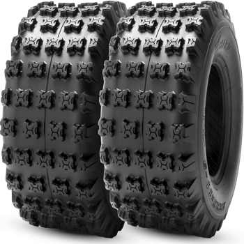 （禁售Amazon Walmart平台）Set Of 2 22x11-9 ATV Tires 6Ply 轮胎