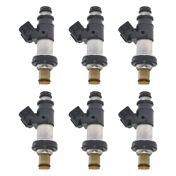 喷油嘴6Pcs Fuel Injectors Fits Acura MDX Honda Odyssey Pilot 3.2L 