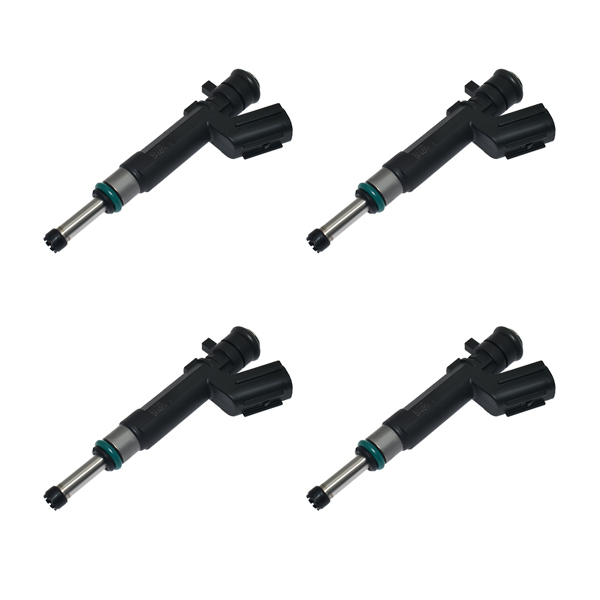 喷油嘴4Pcs Fuel Injectors Fits 2012-2015 For Nissan Versa I4 1.6L FJ1192 16600-1KT0A-3