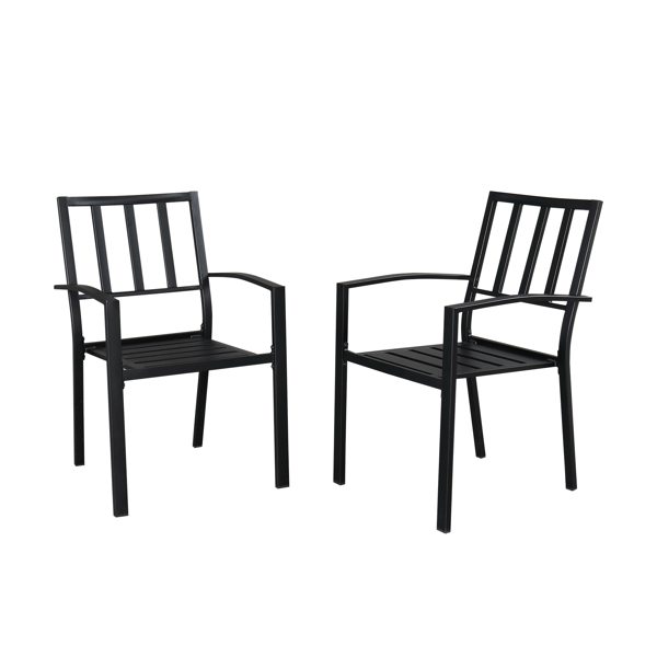 铁艺 黑色 庭院桌椅套装-5