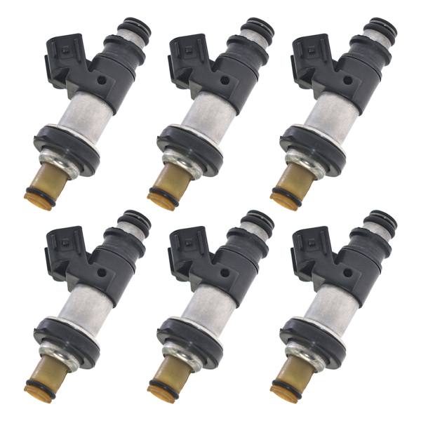 喷油嘴6Pcs Fuel Injectors Fits Acura MDX Honda Odyssey Pilot 3.2L 3.5L 06164-P8E-A00-3