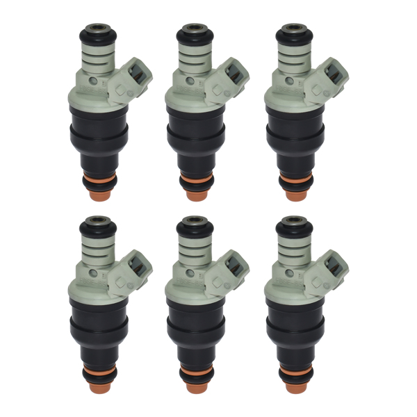 喷油嘴6Pcs Fuel Injectors for Ford 4.9L 1.9L 3.8L 2.9L 3.0 4HOLE NOZZLE 0280150941-1