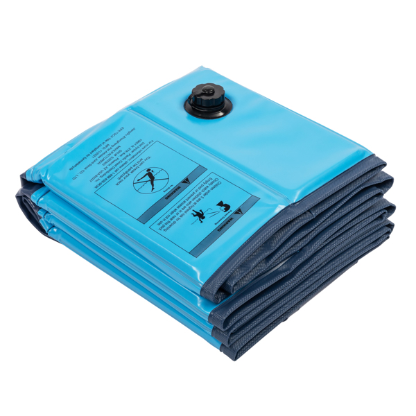 160*160*30cm 可折叠 折叠泳池 蓝色 PVC MDF板 N001-7