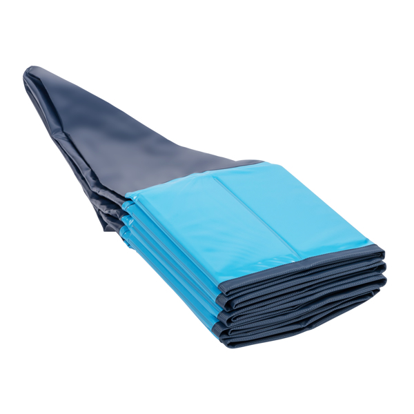 160*160*30cm 可折叠 折叠泳池 蓝色 PVC MDF板 N001-4