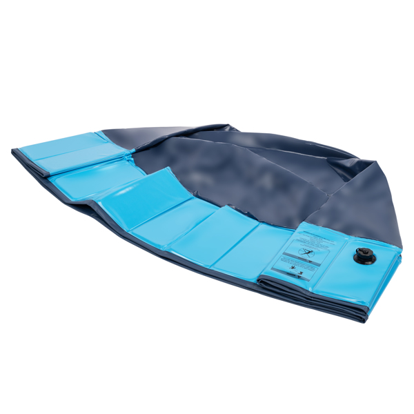 160*160*30cm 可折叠 折叠泳池 蓝色 PVC MDF板 N001-6