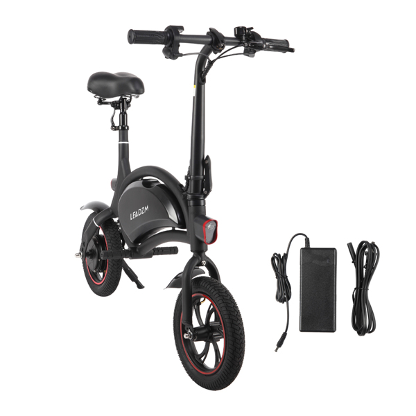 美规 6A.h 36V 黑色 D1F-6 可折叠款，座椅可升降，无脚踏功能 代步电动自行车