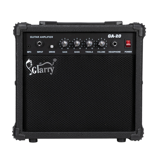 【AM不售卖】Glarry 20W 电吉他音箱 黑色-5