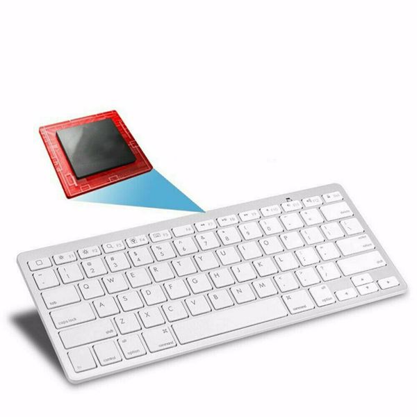 通用无线键盘 X6 银(不带电)(周末不发货)-1