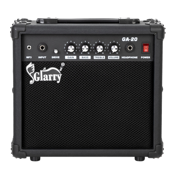 【AM不售卖】Glarry 20W 电吉他音箱 黑色-15