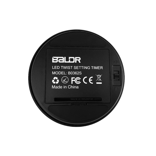 BALDR 旋转 计时器 一键设置 炫酷 旋转 高端冰箱磁铁 简约 触摸