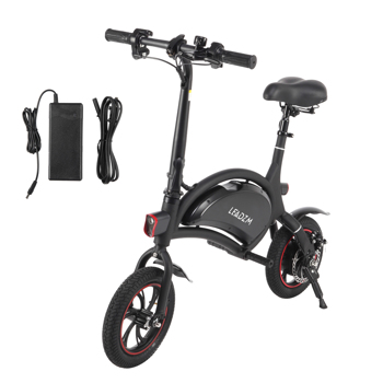 美规 6A.h 36V 黑色 D1F-6 可折叠款，座椅可升降，无脚踏功能 代步电动自行车