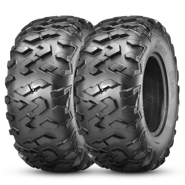 （禁售Amazon Walmart平台）Full Set 4 25x8-12 25x10-12 ATV UTV Tires 4条轮胎-4
