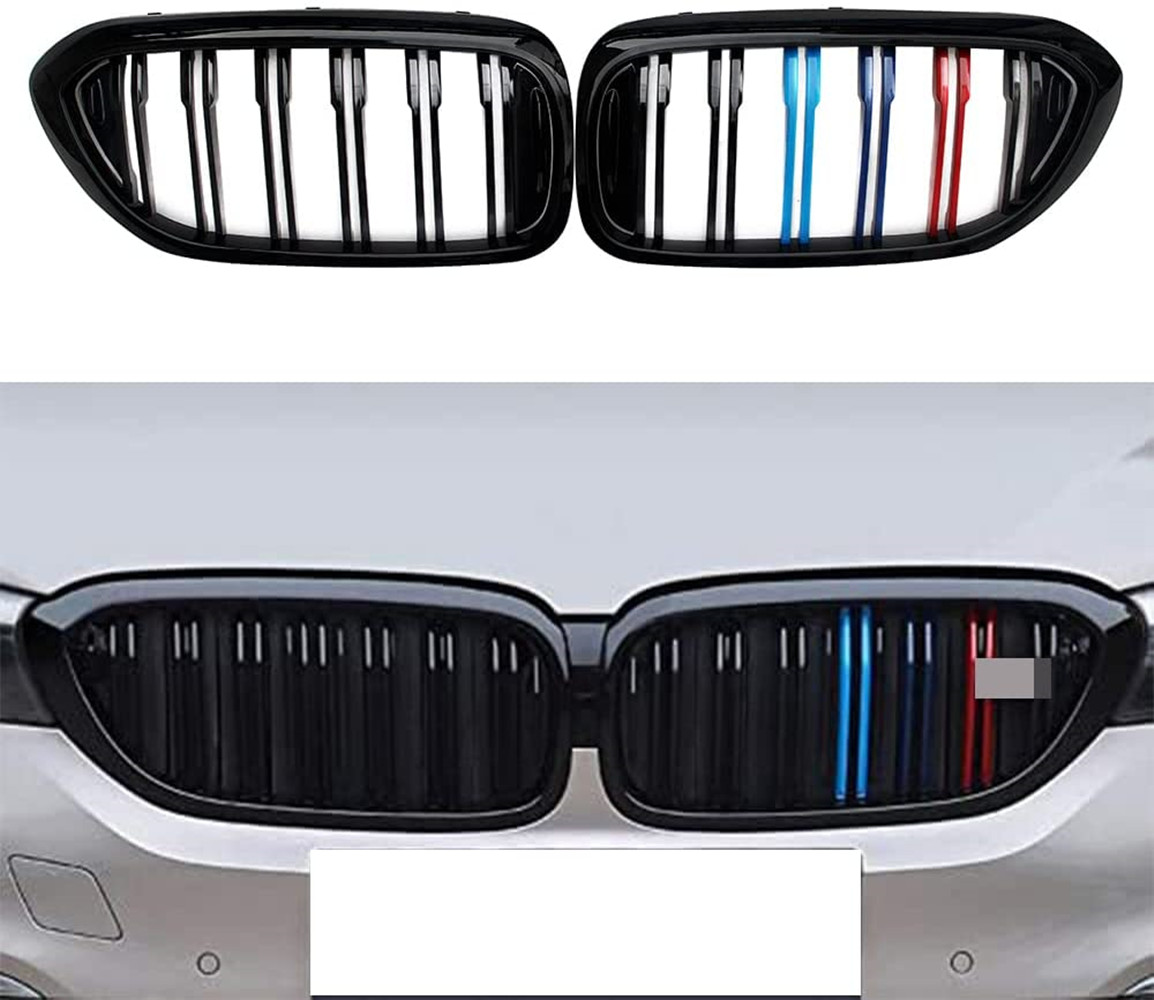 LEAVAN Front Kidney Grilles For BMW 5 series 2017-2020 G30 G31 G38 M5 530i 540i Grill