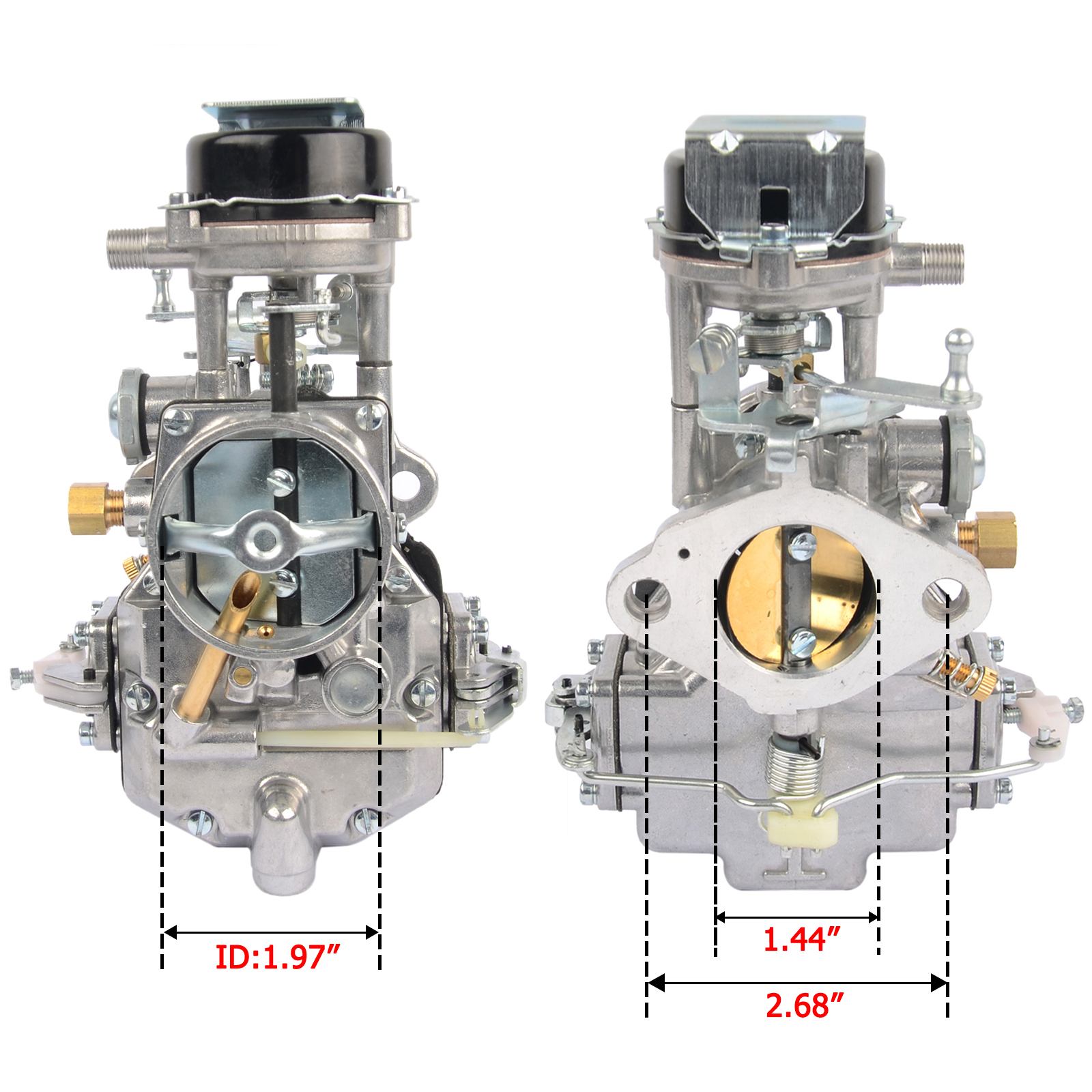 1100 Carburetor for 1963-1969 Ford Mustang Falcon Comet 6 cyl 170 200 CID