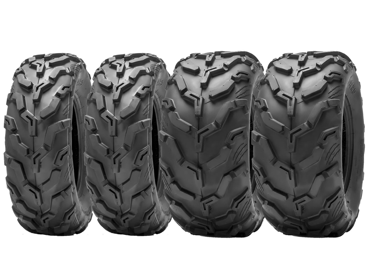 Full Set 4 25x8-12 25x10-12 ATV UTV Tires 6Ply Heavy Duty All Terrain 25x8x12 25x10x12 Replacement Tires