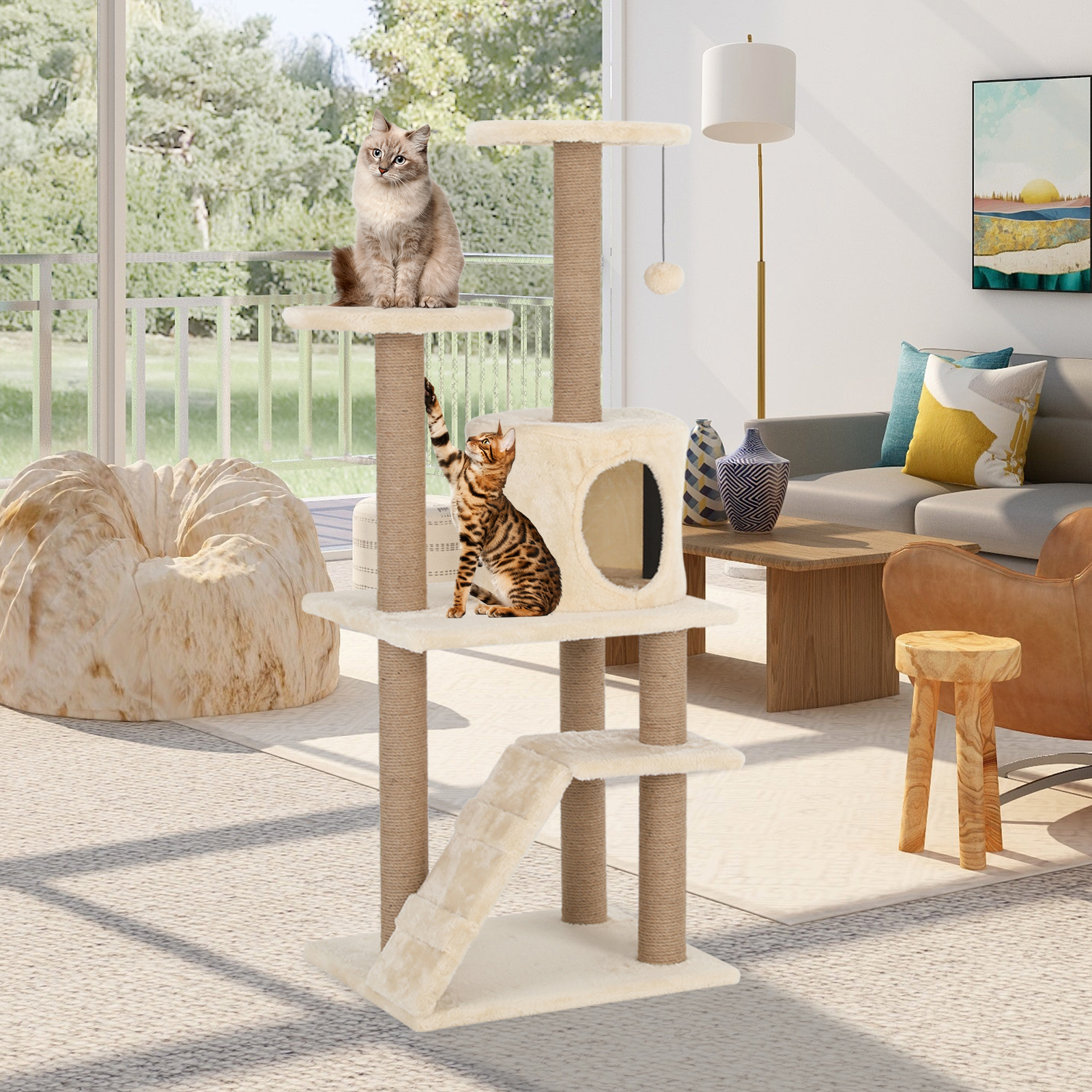  Discover the Ultimate Comfort and Fun with Our 48 Inch Cat Tree for Your Feline Friend