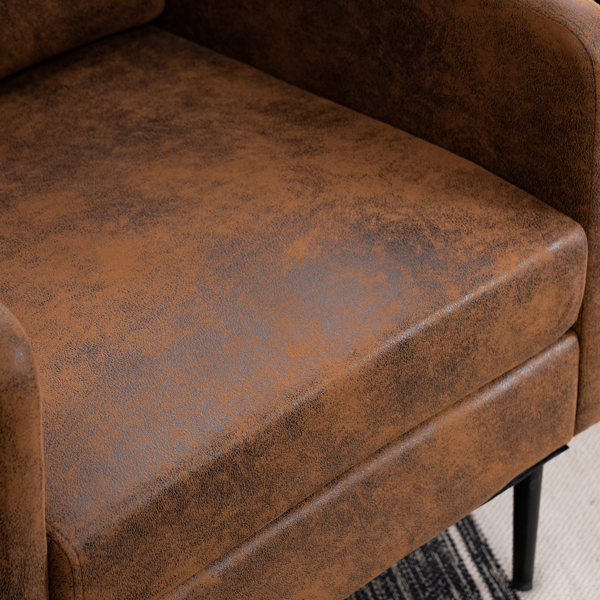 铁脚 木架 74*71*74cm 橙色烫金布 室内圈椅 N101-30