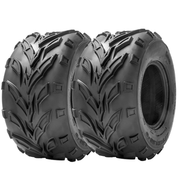 （禁售Amazon Walmart平台）Set Of 2 18x9.5-8 ATV Tires 4Ply Heavy Duty 18x9.5x8 轮胎